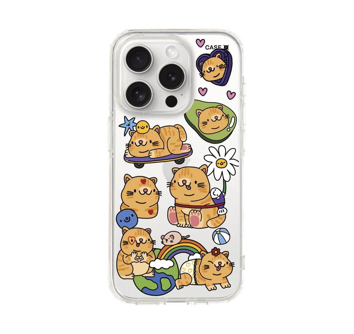 แมวเหมียวตัวกลมอารมณ์ดี